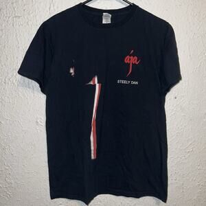 Steely Dan Aja 2014 Tour Jazz Rock Gildan Sofstyle Concert Shirt Medium